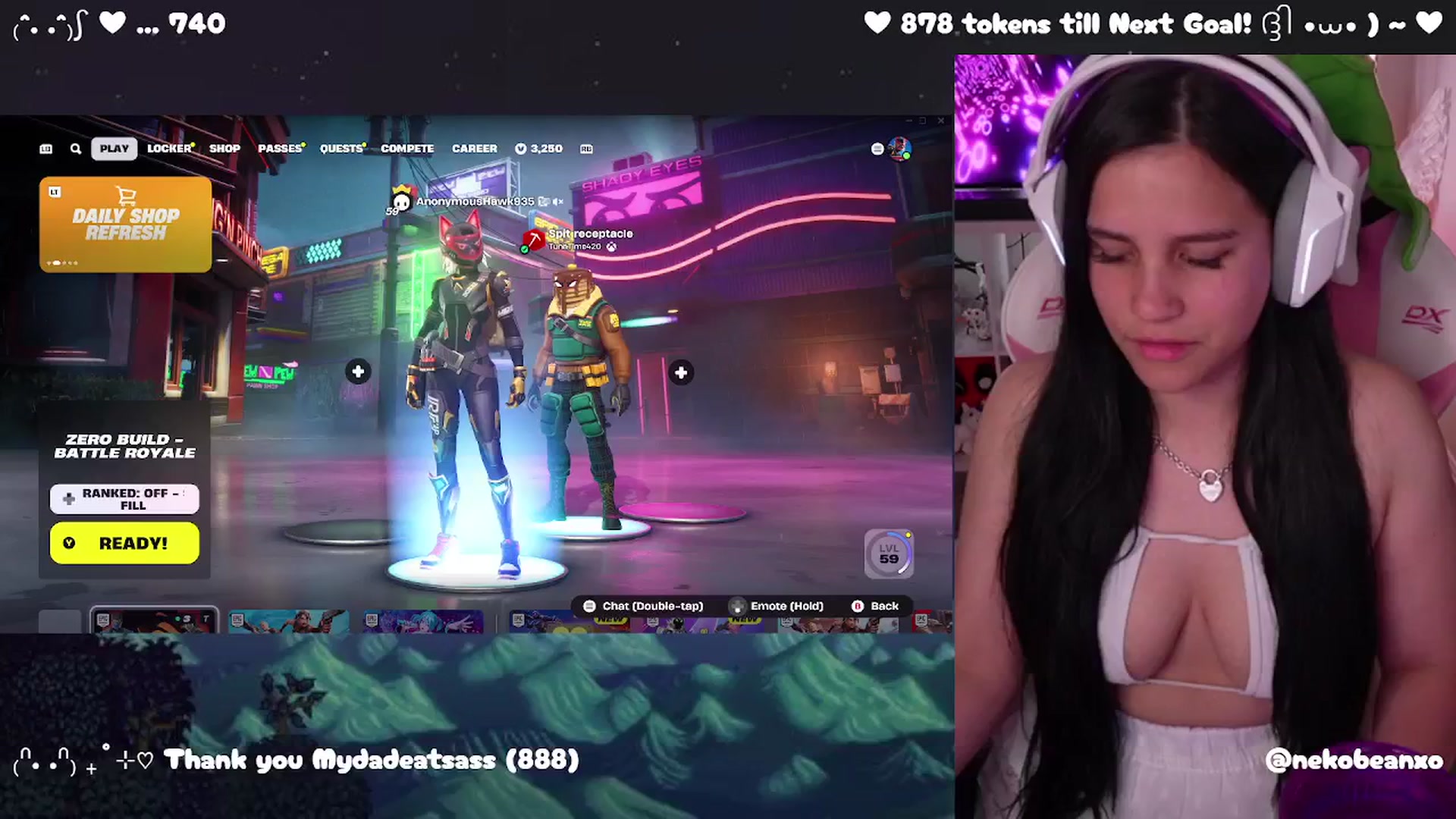 Gallery image thumbnail from Nekobeanxo's myfreecams stream on, 04/06/2025, 05:33 image 7 of 20