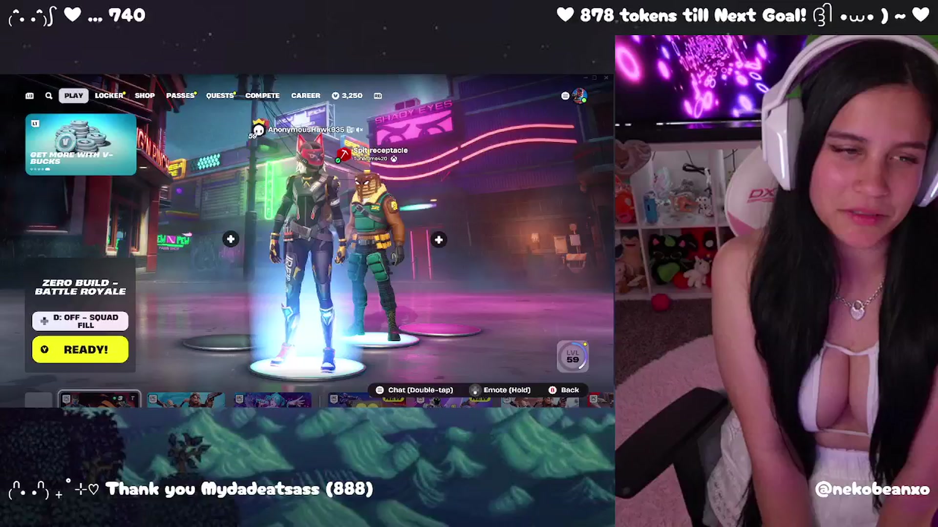 Gallery image thumbnail from Nekobeanxo's myfreecams stream on, 04/06/2025, 05:33 image 5 of 20