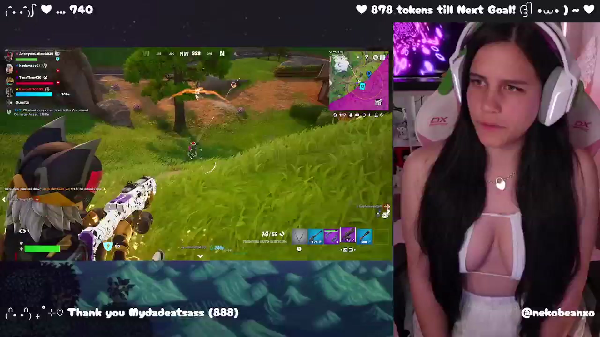 Gallery image thumbnail from Nekobeanxo's myfreecams stream on, 04/06/2025, 08:04 image 1 of 20
