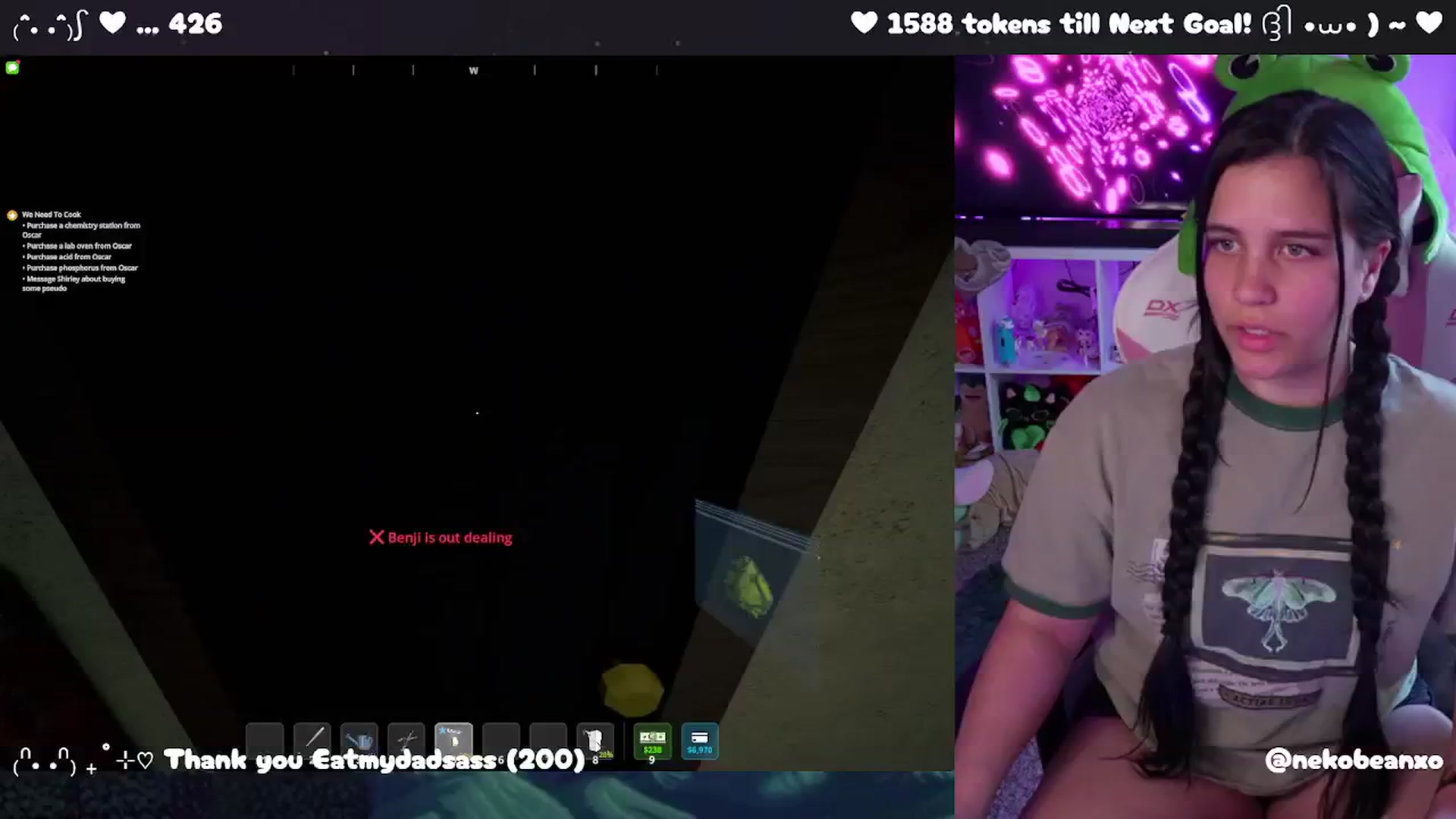 Gallery image thumbnail from Nekobeanxo's myfreecams stream on, 04/08/2025, 20:59 image 14 of 20