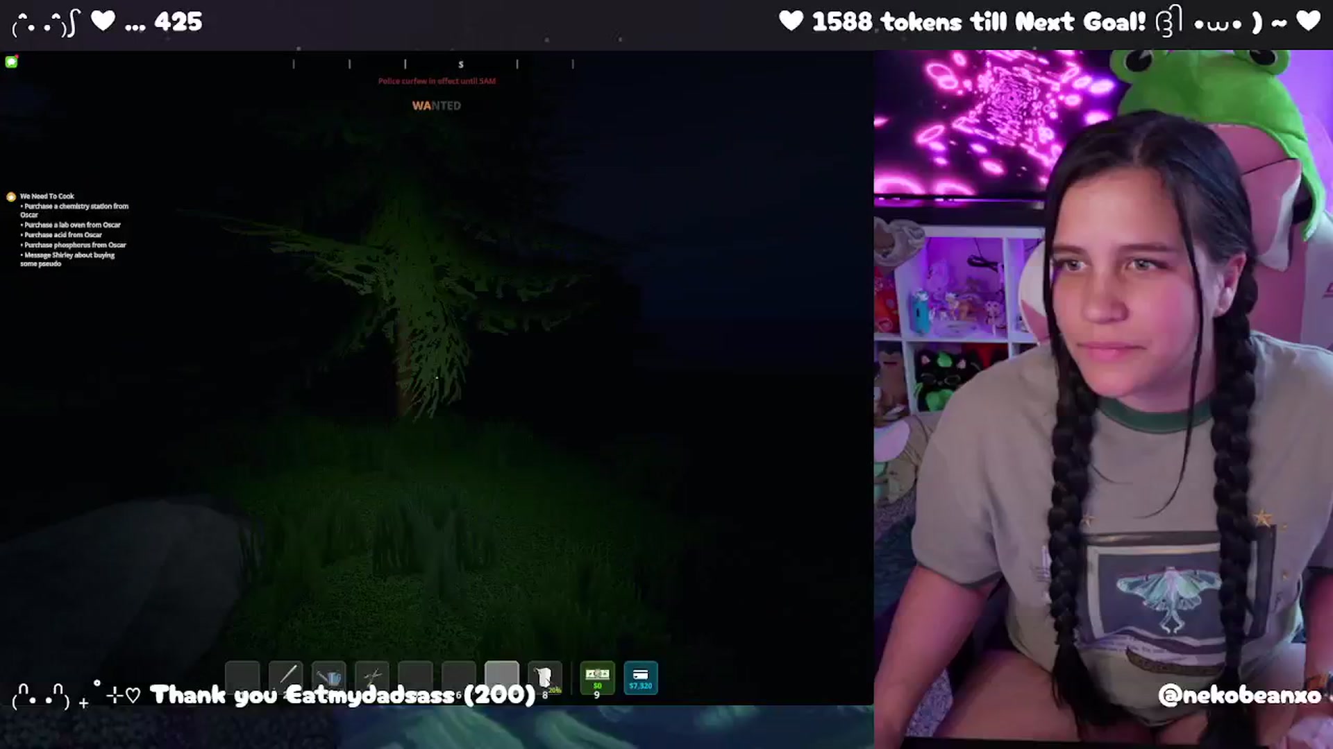 Gallery image thumbnail from Nekobeanxo's myfreecams stream on, 04/08/2025, 20:59 image 9 of 20