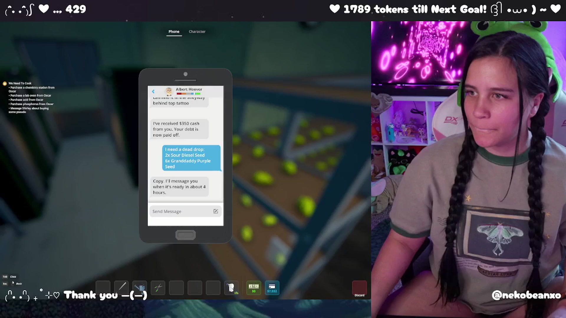 Gallery image thumbnail from Nekobeanxo's myfreecams stream on, 04/08/2025, 20:59 image 5 of 20