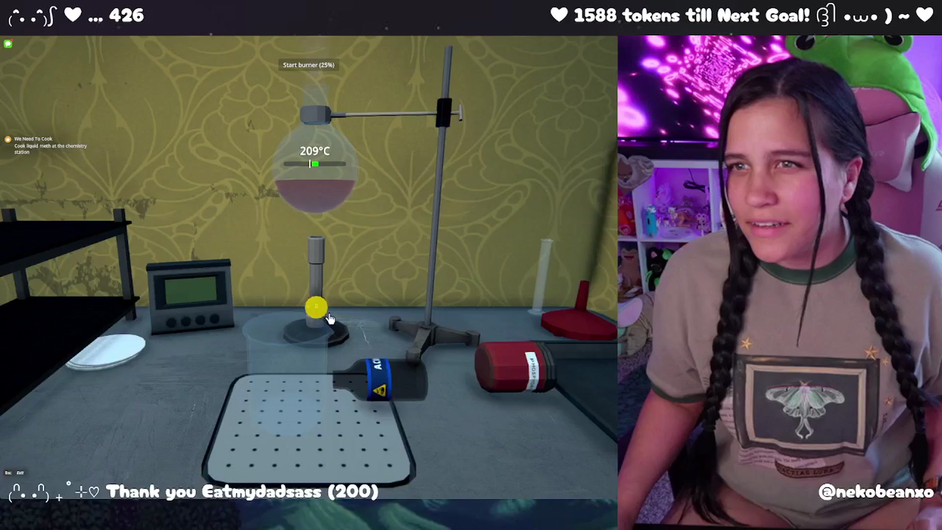 Gallery image thumbnail from Nekobeanxo's myfreecams stream on, 04/08/2025, 20:59 image 17 of 20