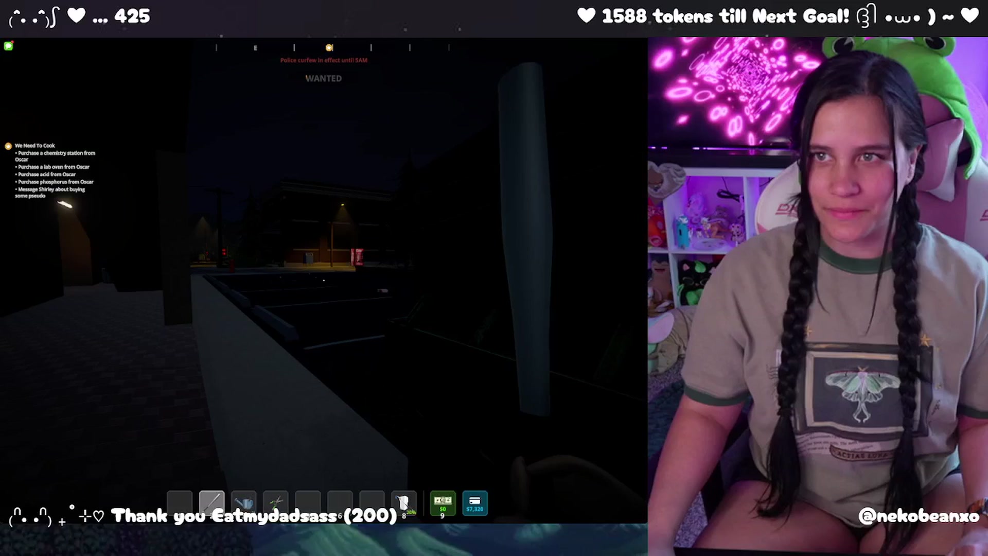 Gallery image thumbnail from Nekobeanxo's myfreecams stream on, 04/08/2025, 20:59 image 10 of 20