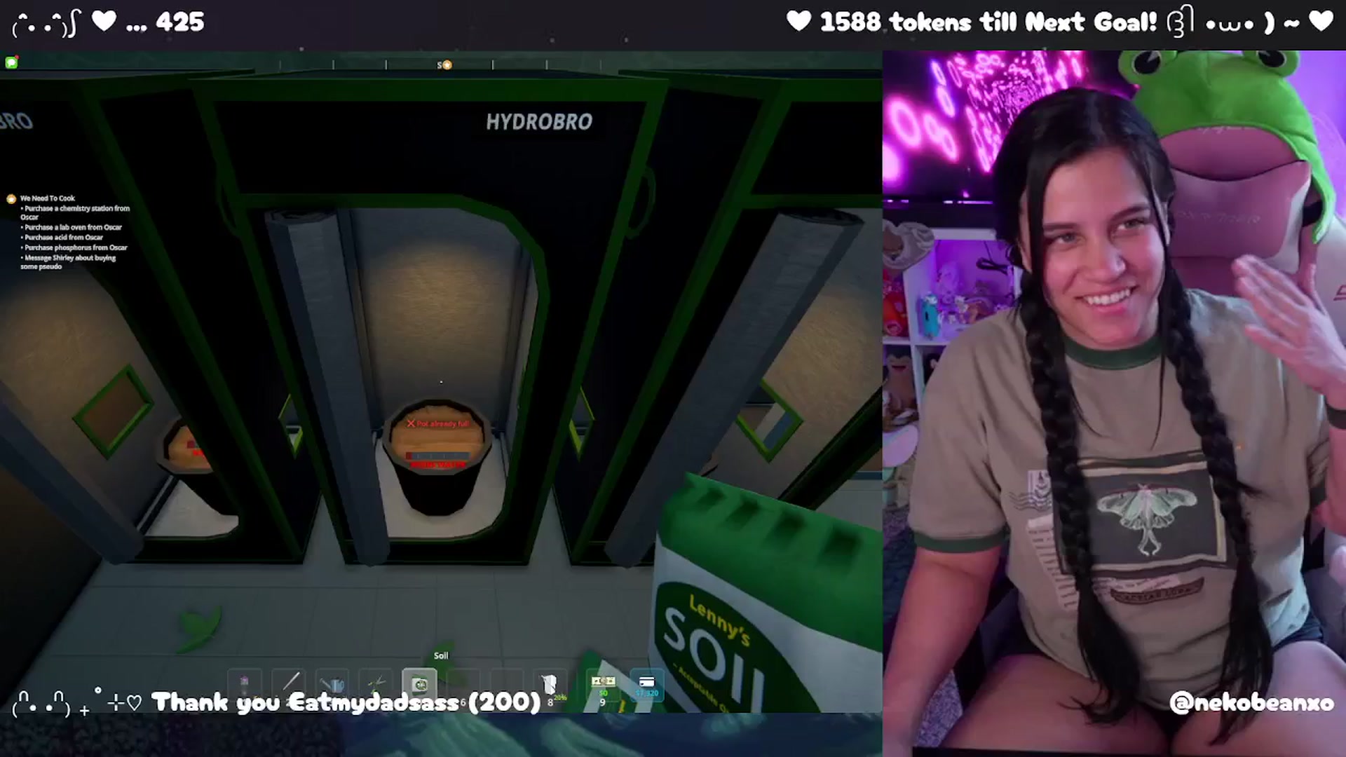 Gallery image thumbnail from Nekobeanxo's myfreecams stream on, 04/08/2025, 20:59 image 11 of 20