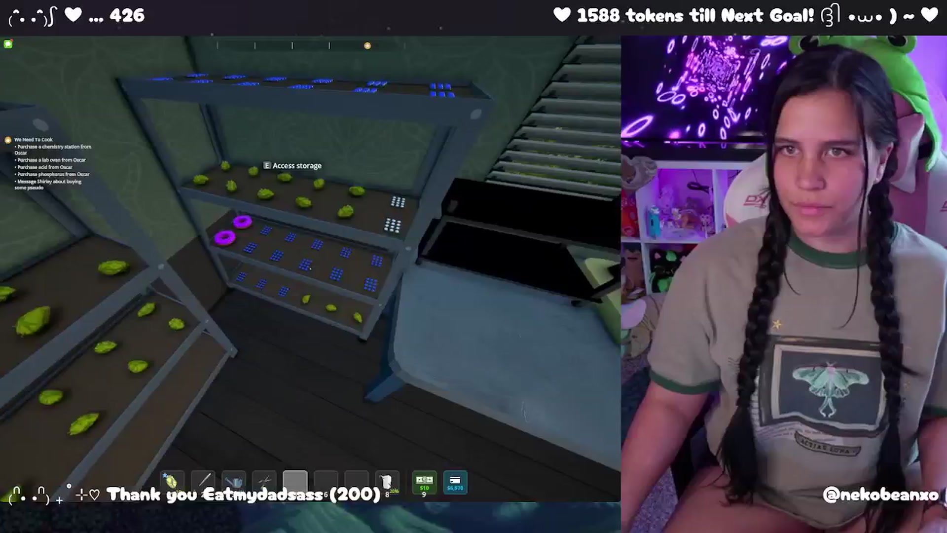 Gallery image thumbnail from Nekobeanxo's myfreecams stream on, 04/08/2025, 20:59 image 13 of 20