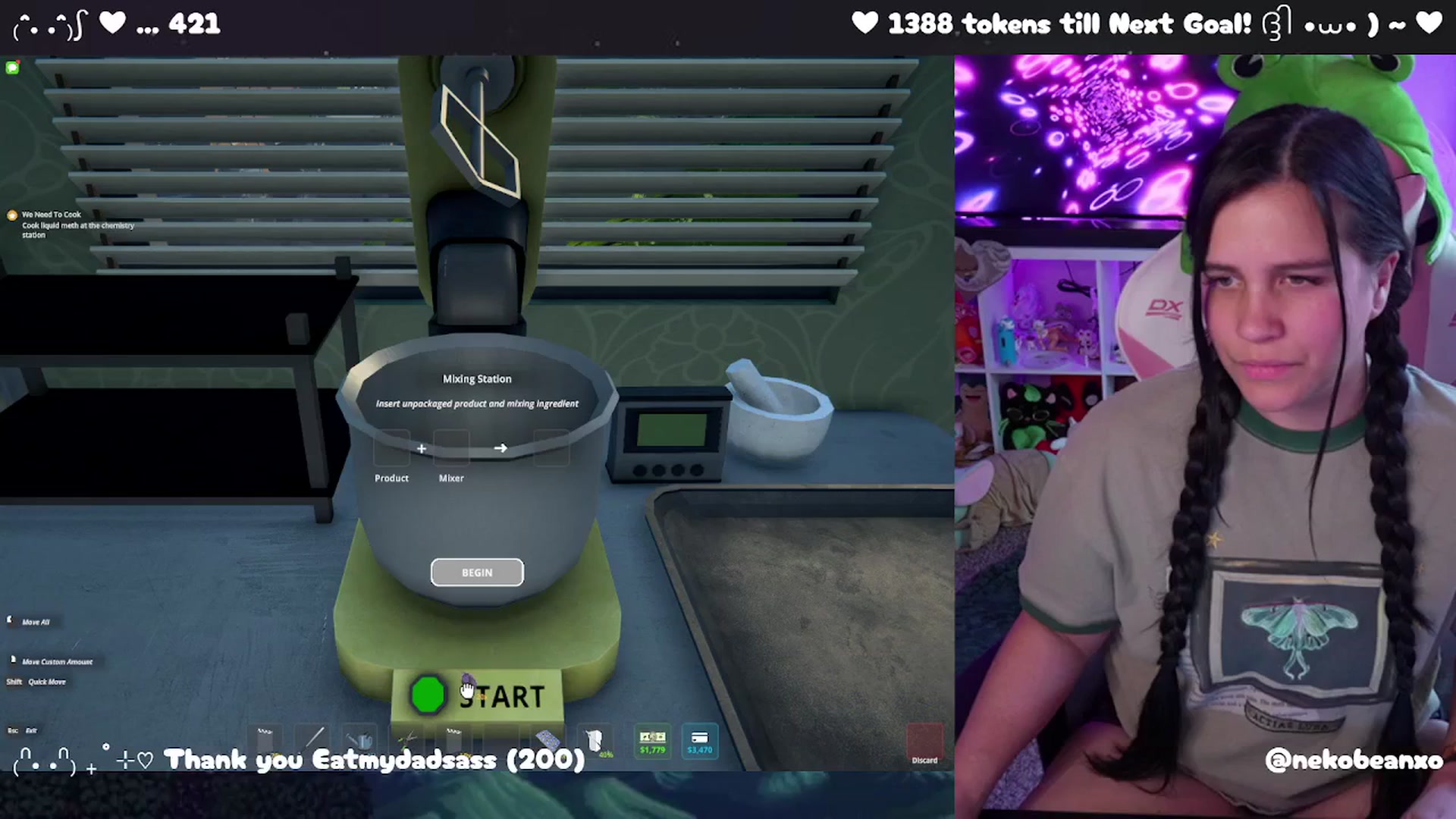 Gallery image thumbnail from Nekobeanxo's myfreecams stream on, 04/08/2025, 20:59 image 18 of 20