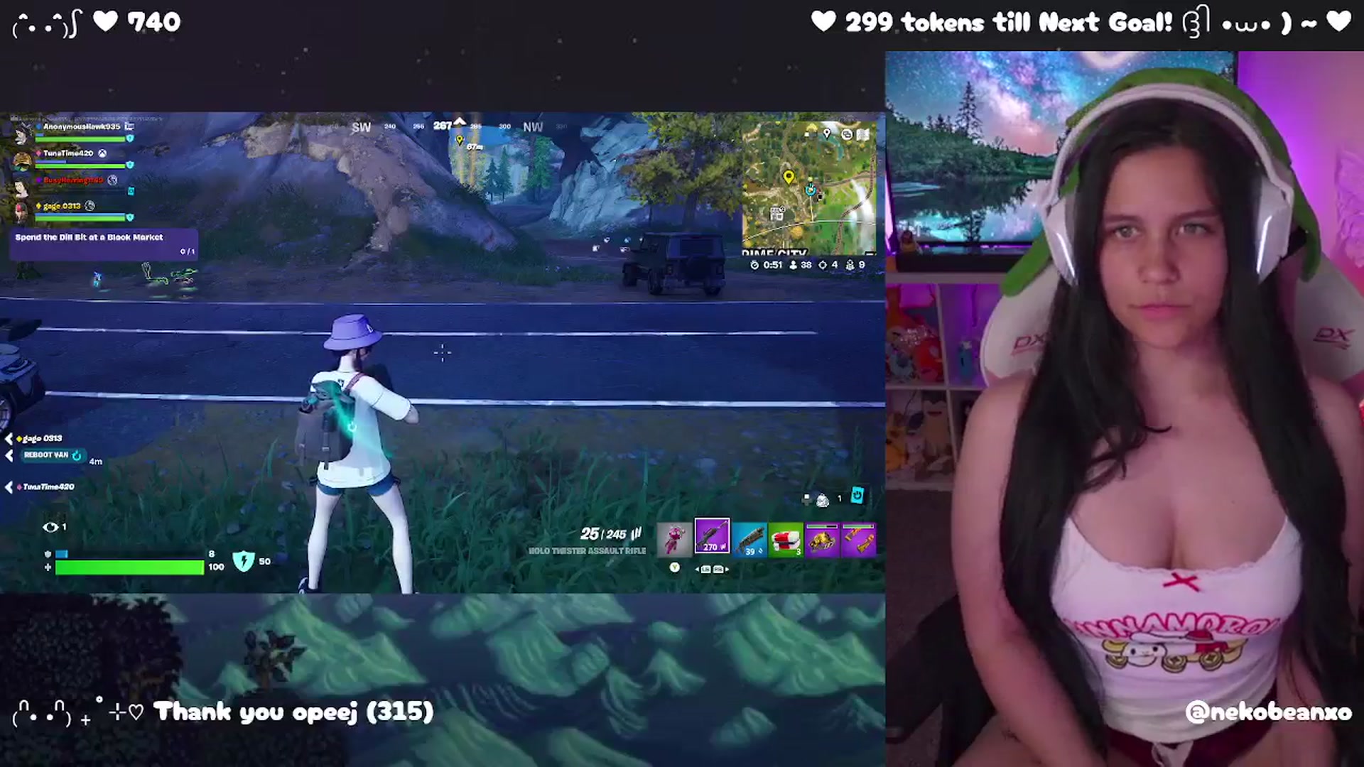 Gallery image thumbnail from Nekobeanxo's myfreecams stream on, 05/02/2025, 04:40 image 13 of 20