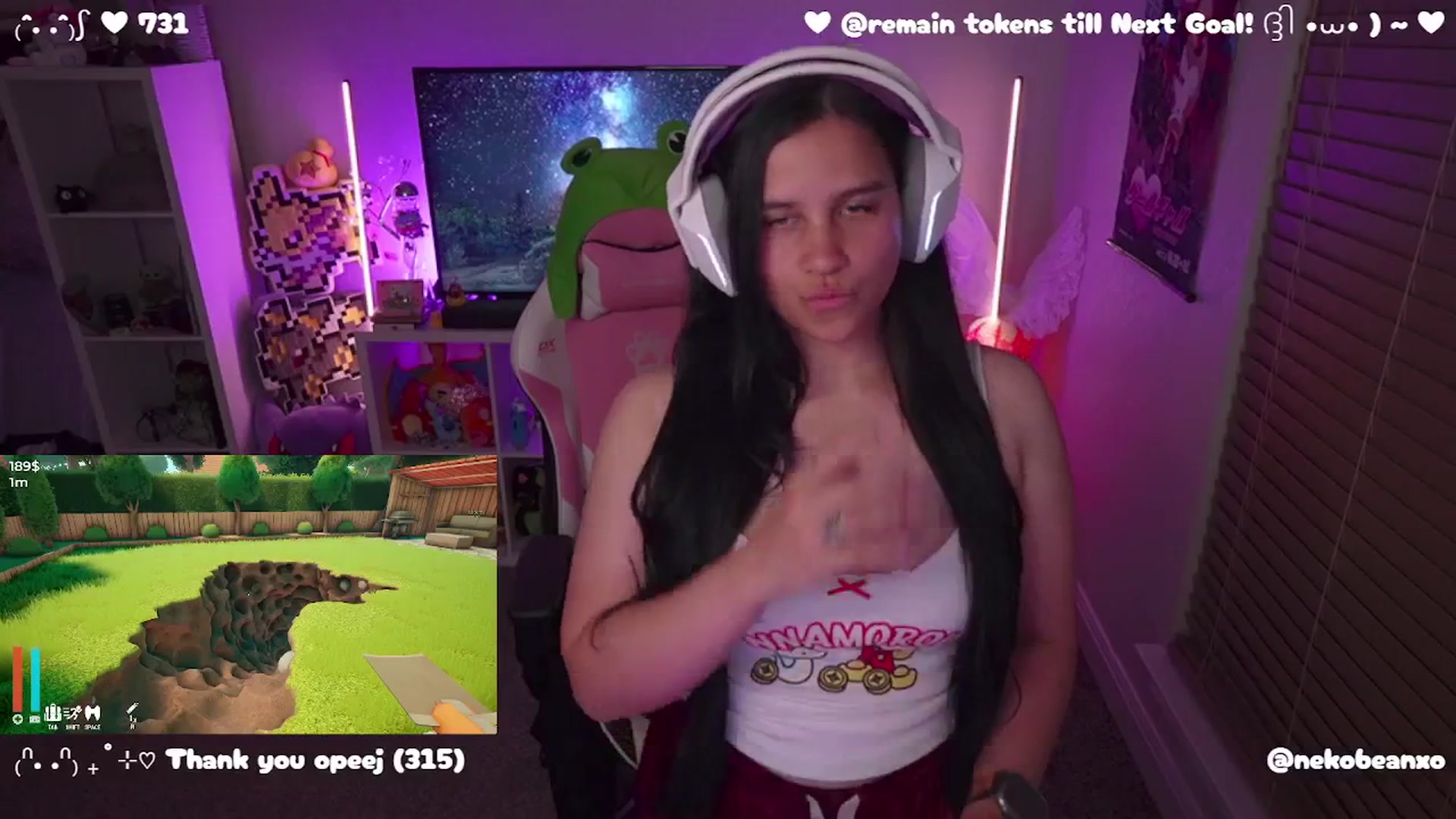 Gallery image thumbnail from Nekobeanxo's myfreecams stream on, 05/02/2025, 04:40 image 20 of 20