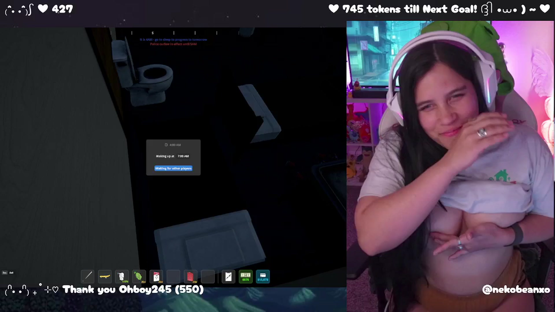 Gallery image thumbnail from Nekobeanxo's myfreecams stream on, 05/13/2025, 04:31 image 10 of 20