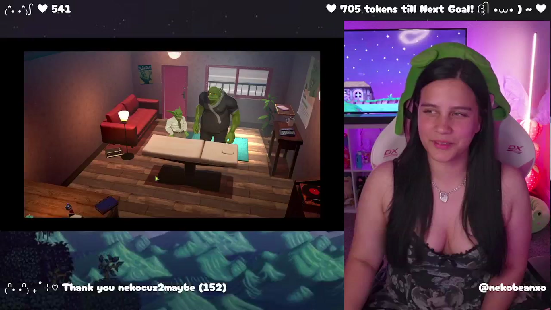 Gallery image thumbnail from Nekobeanxo's myfreecams stream on, 05/25/2025, 04:10 image 5 of 20