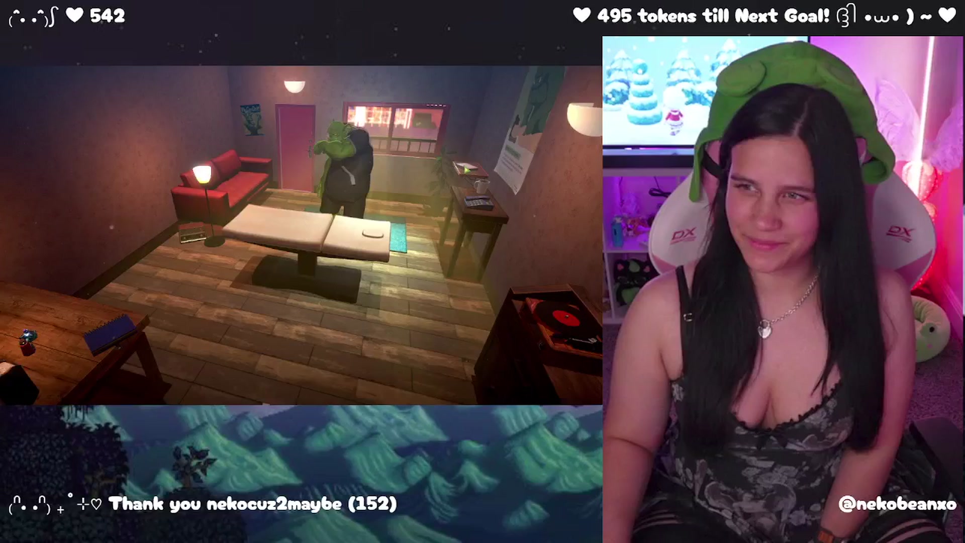 Gallery image thumbnail from Nekobeanxo's myfreecams stream on, 05/25/2025, 04:10 image 17 of 20