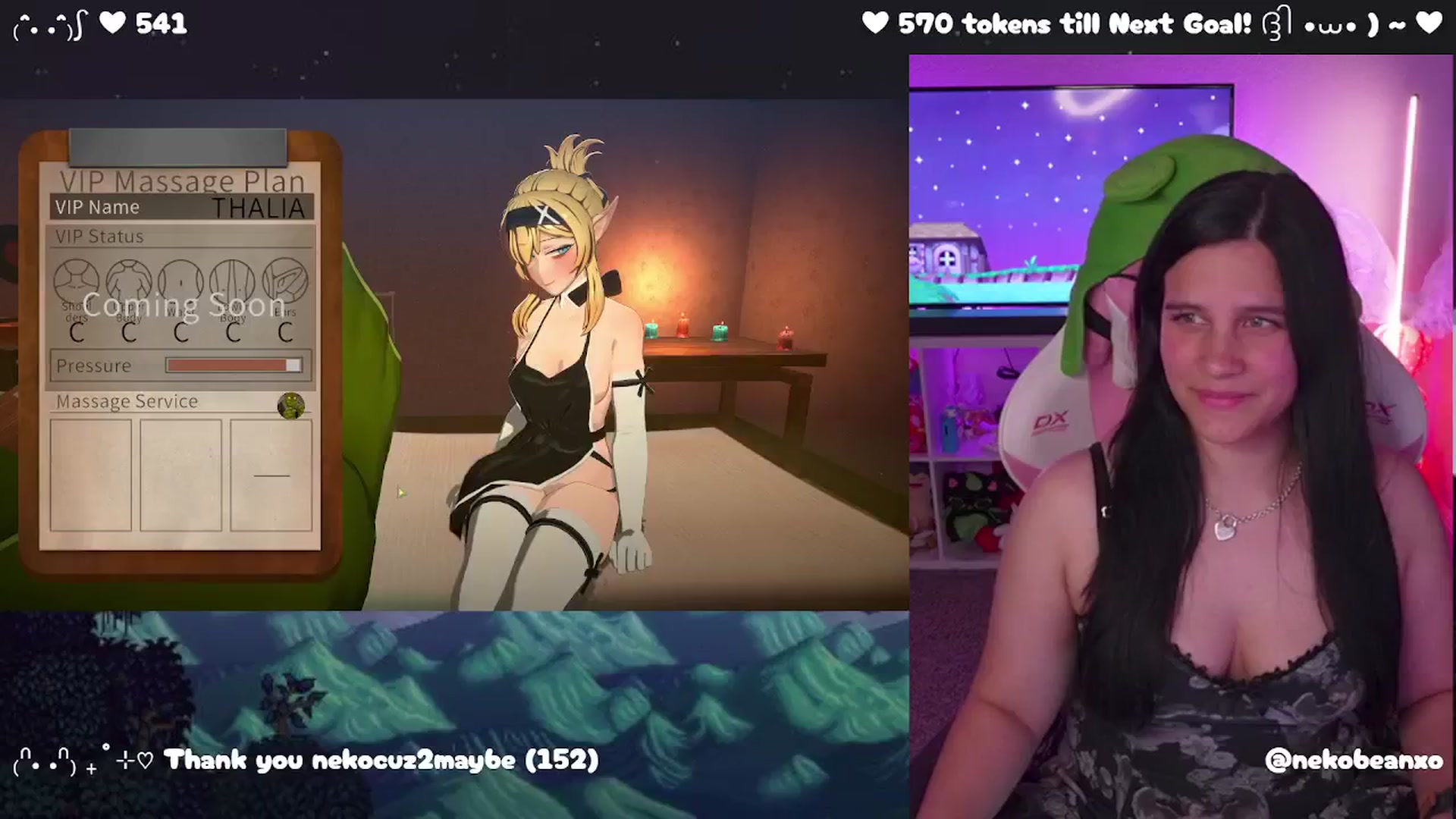 Gallery image thumbnail from Nekobeanxo's myfreecams stream on, 05/25/2025, 04:10 image 12 of 20
