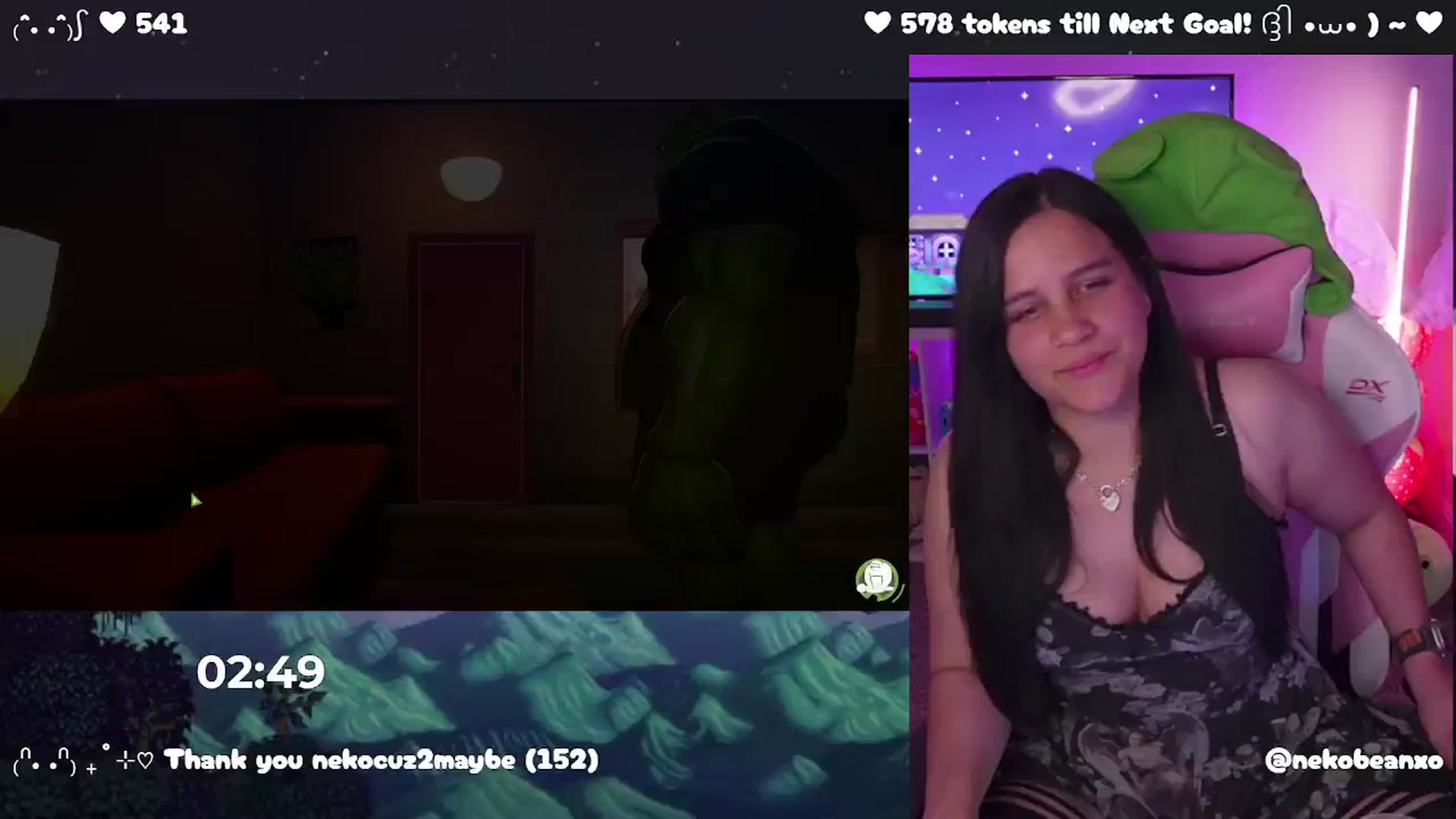 Gallery image thumbnail from Nekobeanxo's myfreecams stream on, 05/25/2025, 04:10 image 10 of 20