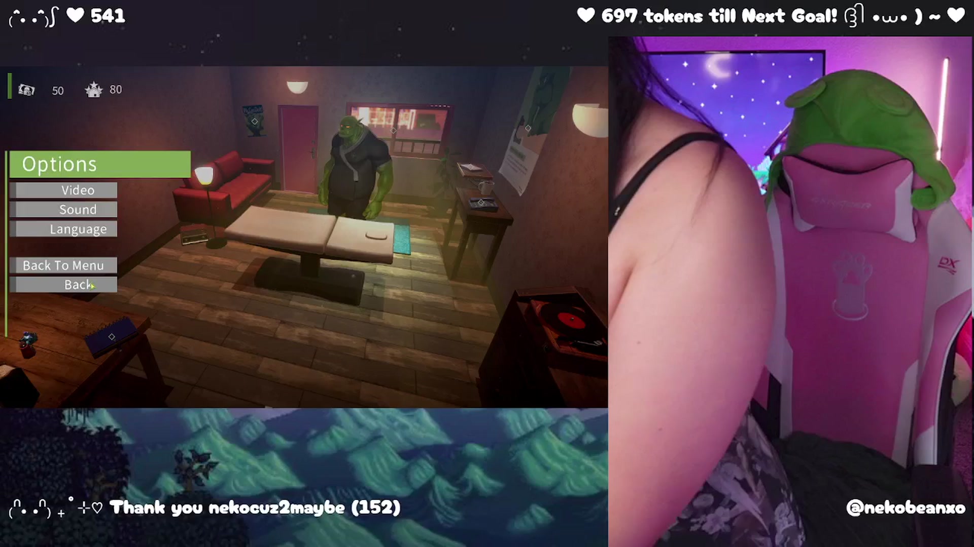 Gallery image thumbnail from Nekobeanxo's myfreecams stream on, 05/25/2025, 04:10 image 9 of 20
