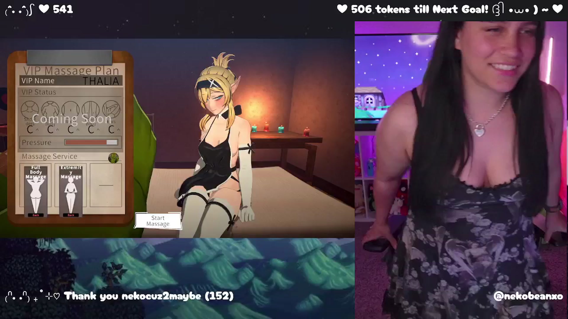Gallery image thumbnail from Nekobeanxo's myfreecams stream on, 05/25/2025, 04:10 image 13 of 20