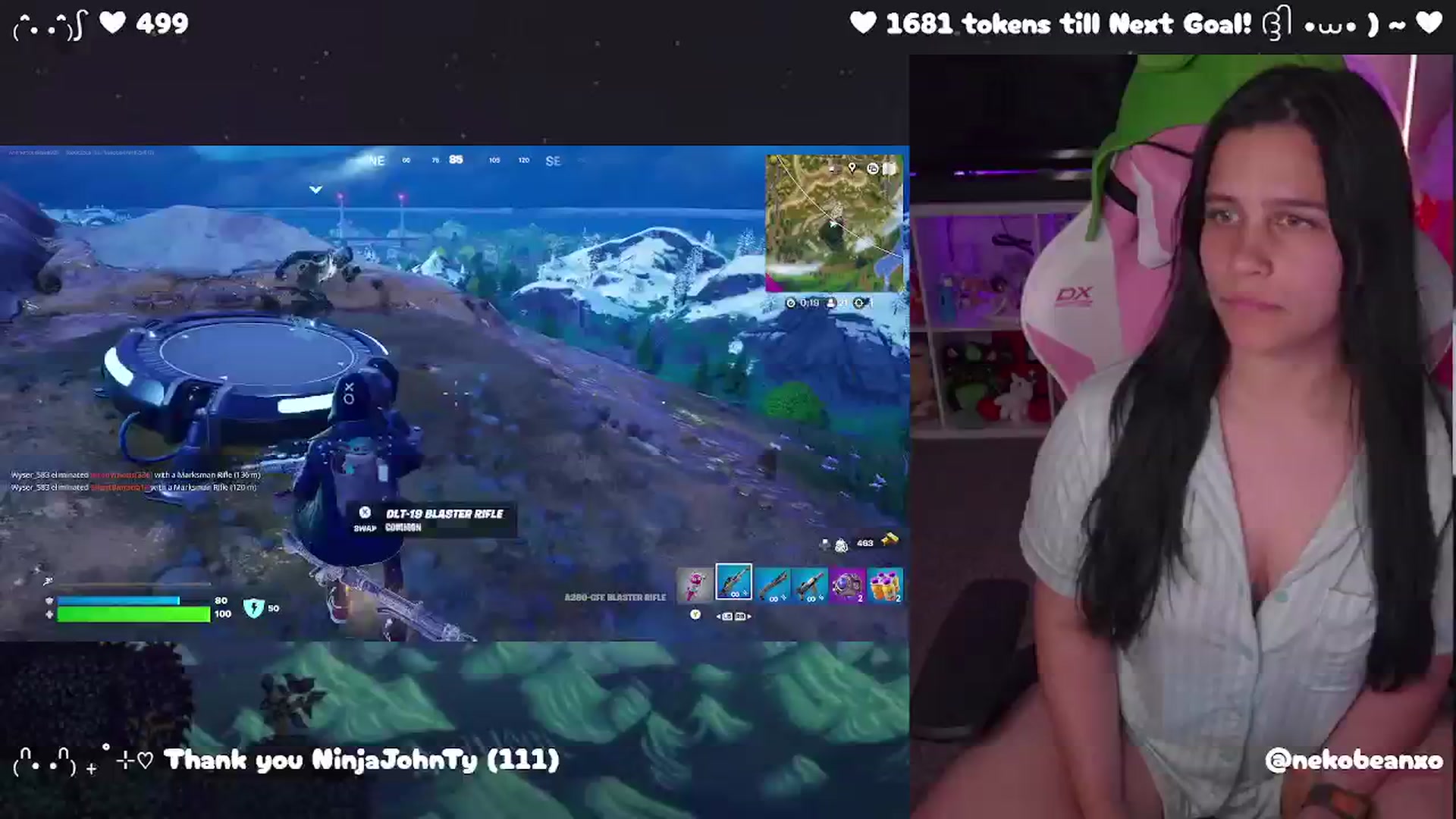 Gallery image thumbnail from Nekobeanxo's myfreecams stream on, 05/27/2025, 02:19 image 7 of 20
