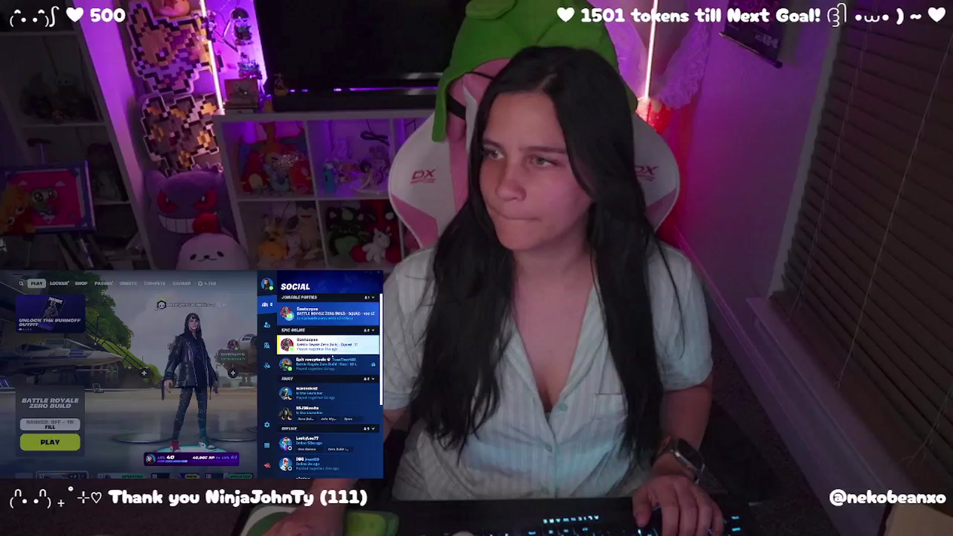 Gallery image thumbnail from Nekobeanxo's myfreecams stream on, 05/27/2025, 04:05 image 6 of 20