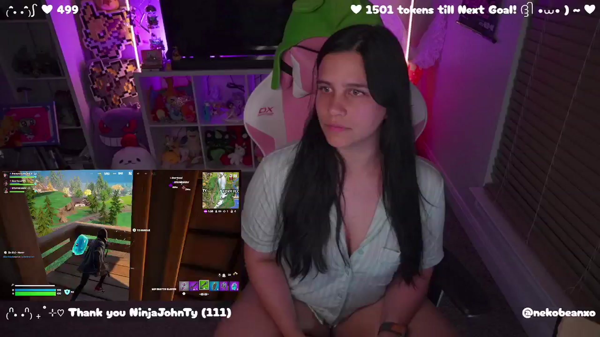 Gallery image thumbnail from Nekobeanxo's myfreecams stream on, 05/27/2025, 04:05 image 1 of 20