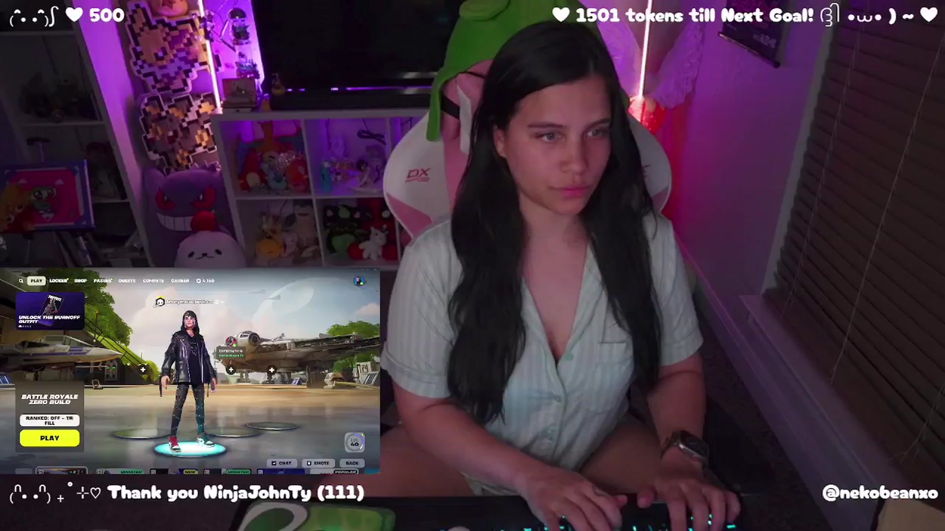 Gallery image thumbnail from Nekobeanxo's myfreecams stream on, 05/27/2025, 04:05 image 7 of 20