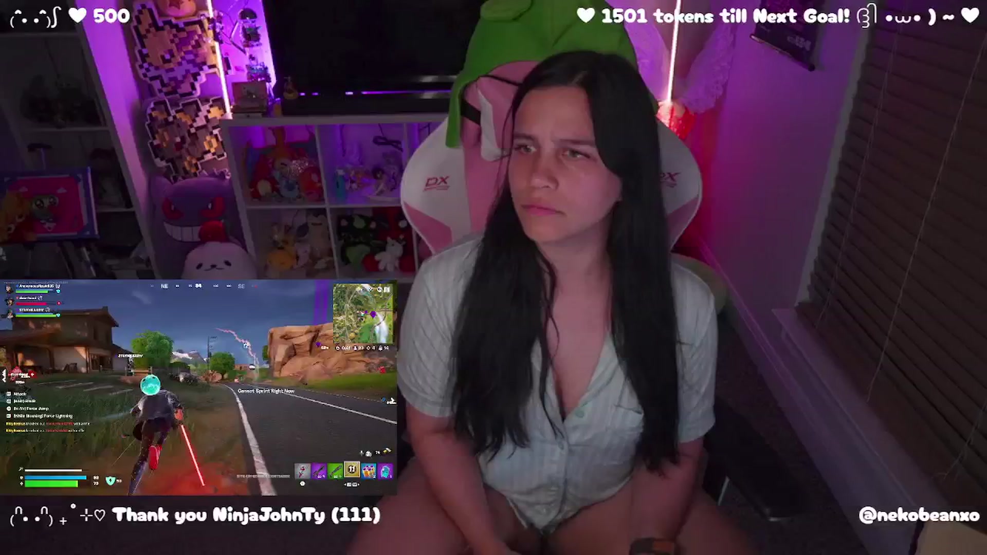 Gallery image thumbnail from Nekobeanxo's myfreecams stream on, 05/27/2025, 04:05 image 4 of 20