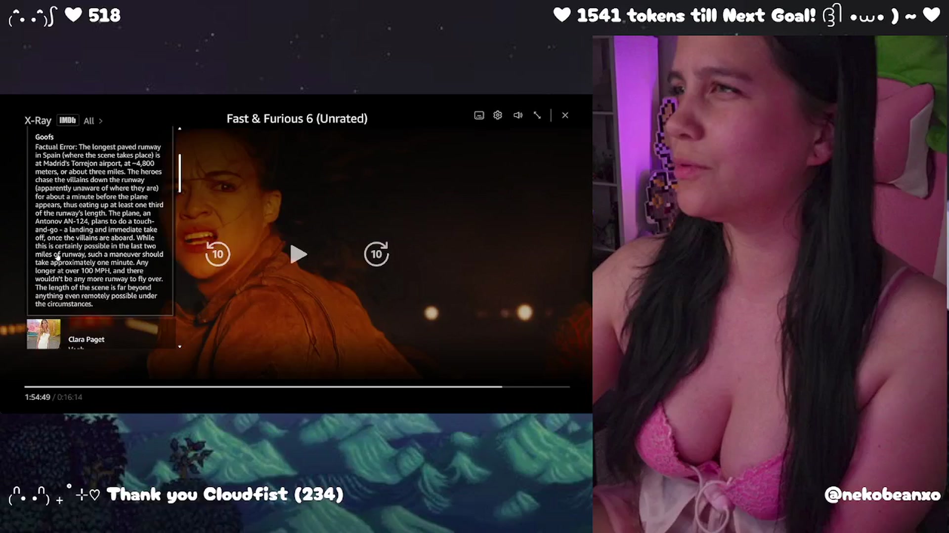Gallery image thumbnail from Nekobeanxo's myfreecams stream on, 05/29/2025, 06:16 image 16 of 20