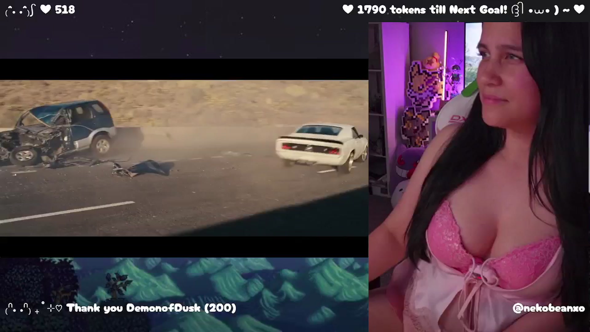 Gallery image thumbnail from Nekobeanxo's myfreecams stream on, 05/29/2025, 06:16 image 8 of 20