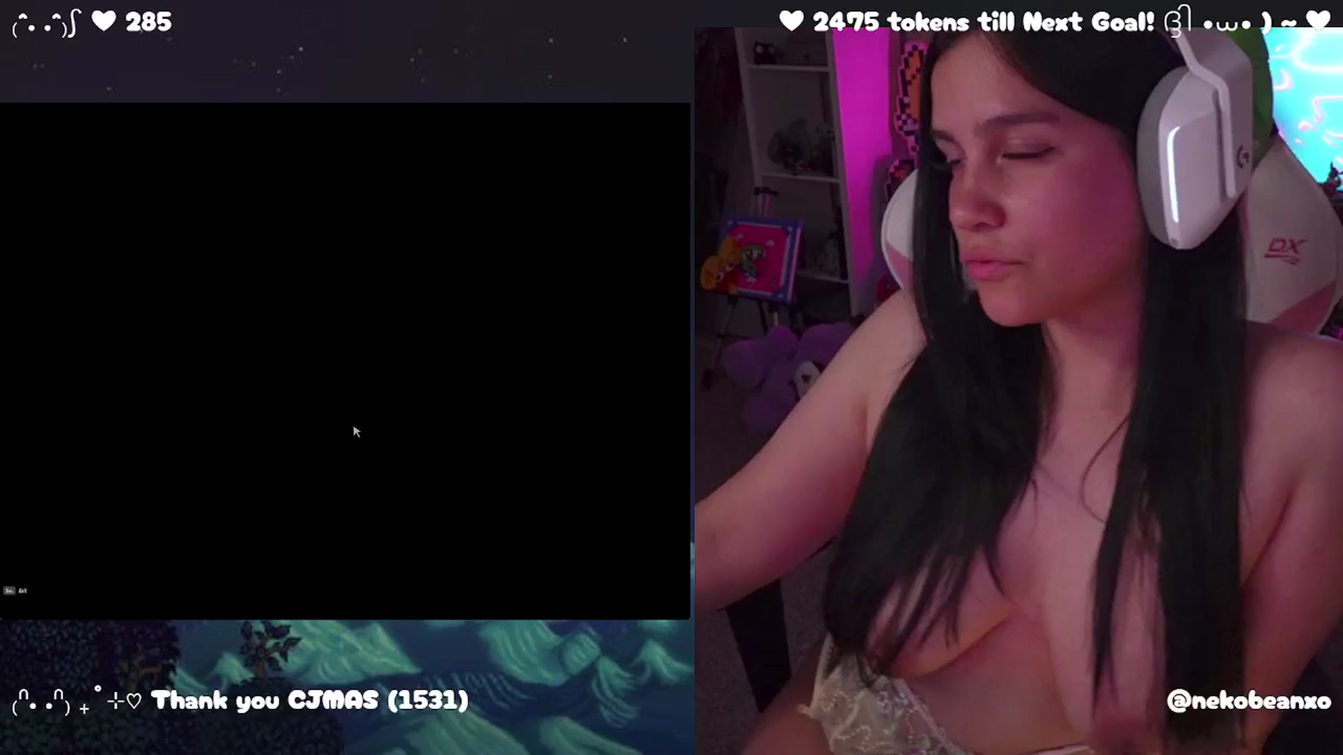 Gallery image thumbnail from Nekobeanxo's myfreecams stream on, 06/08/2025, 06:10 image 20 of 20