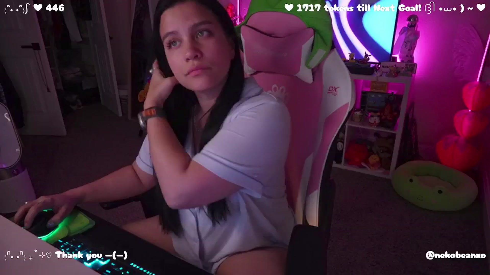 Gallery image thumbnail from Nekobeanxo's myfreecams stream on, 06/11/2025, 04:42 image 2 of 20