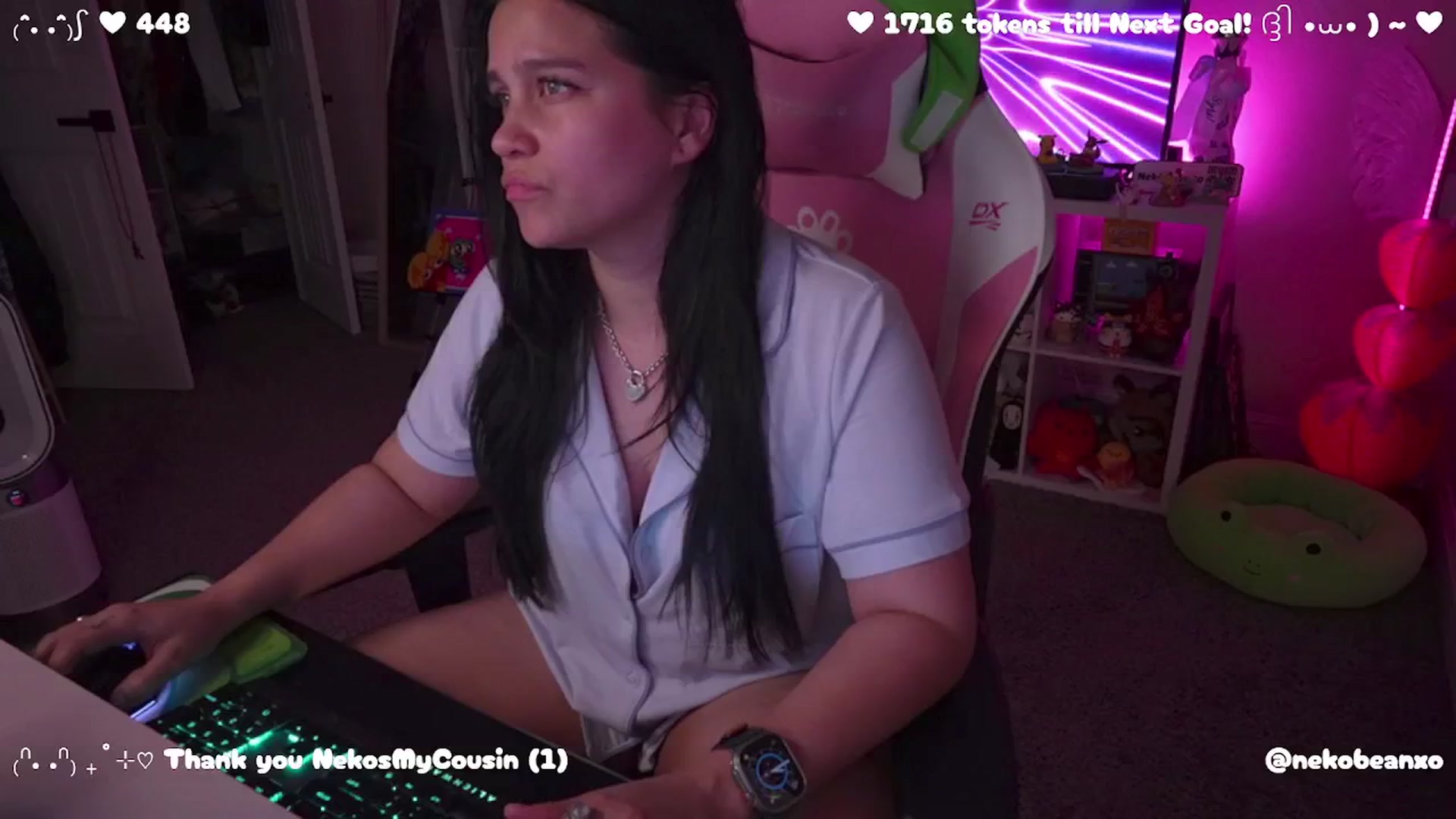 Gallery image thumbnail from Nekobeanxo's myfreecams stream on, 06/11/2025, 04:42 image 6 of 20