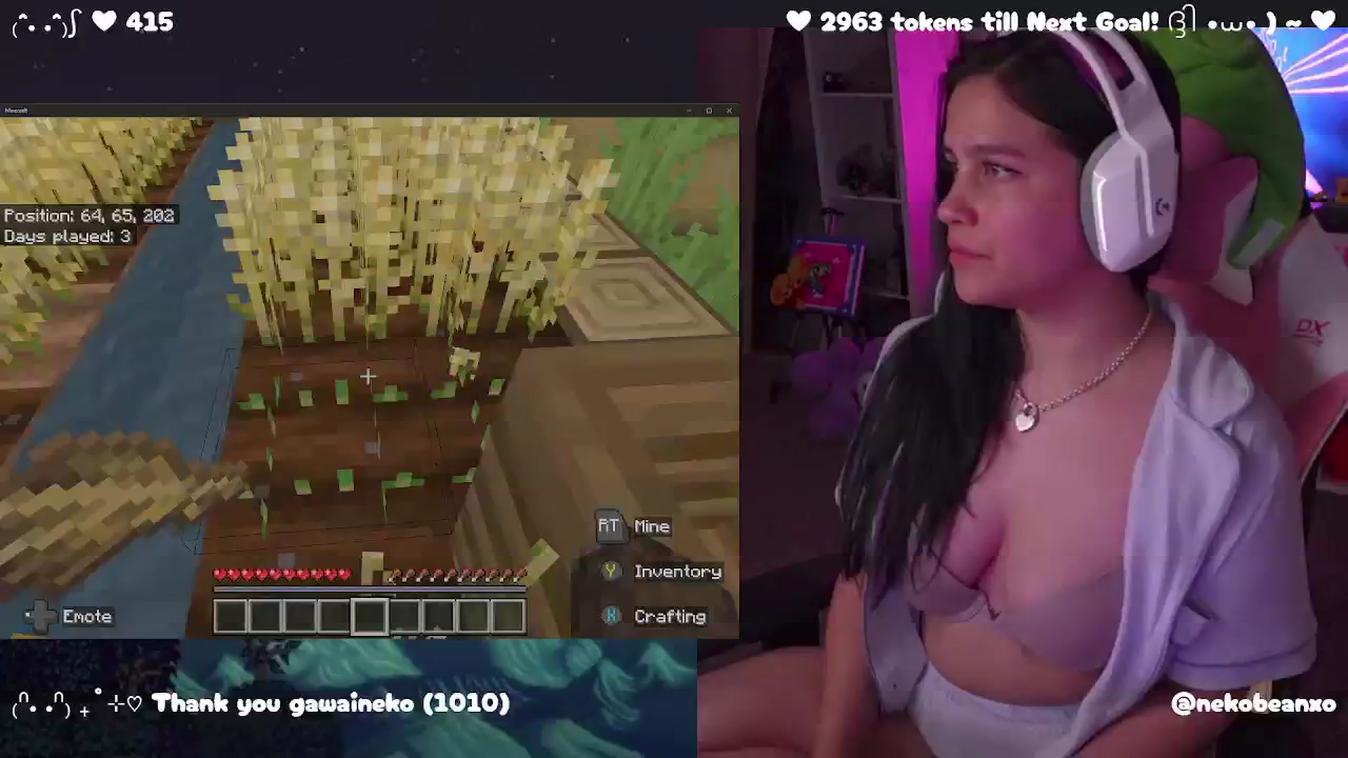 Gallery image thumbnail from Nekobeanxo's myfreecams stream on, 06/11/2025, 04:42 image 17 of 20