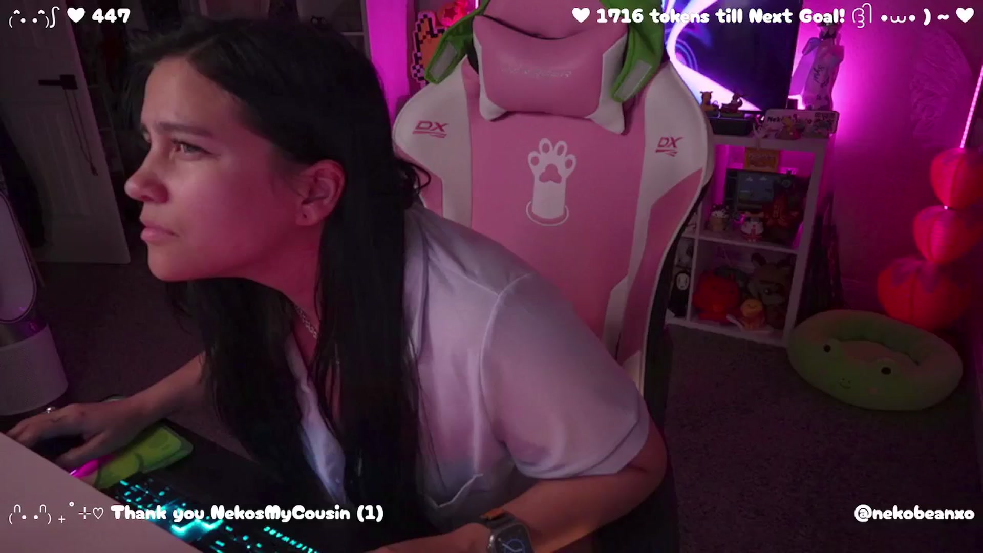 Gallery image thumbnail from Nekobeanxo's myfreecams stream on, 06/11/2025, 04:42 image 3 of 20