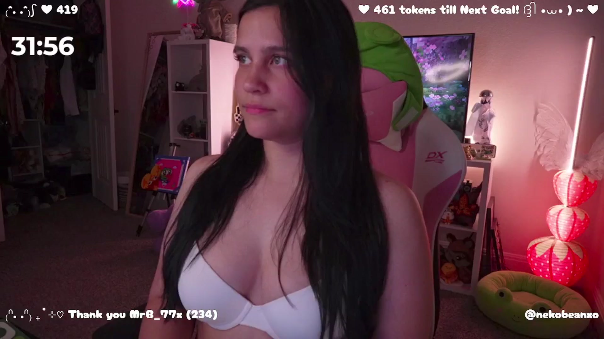 Gallery image thumbnail from Nekobeanxo's myfreecams stream on, 06/12/2025, 06:40 image 5 of 20