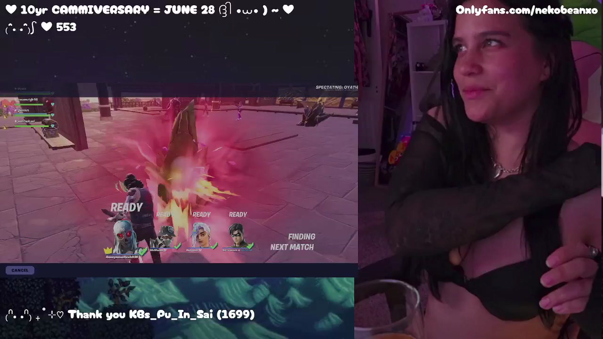 Gallery image thumbnail from Nekobeanxo's myfreecams stream on, 06/18/2025, 05:49 image 16 of 20