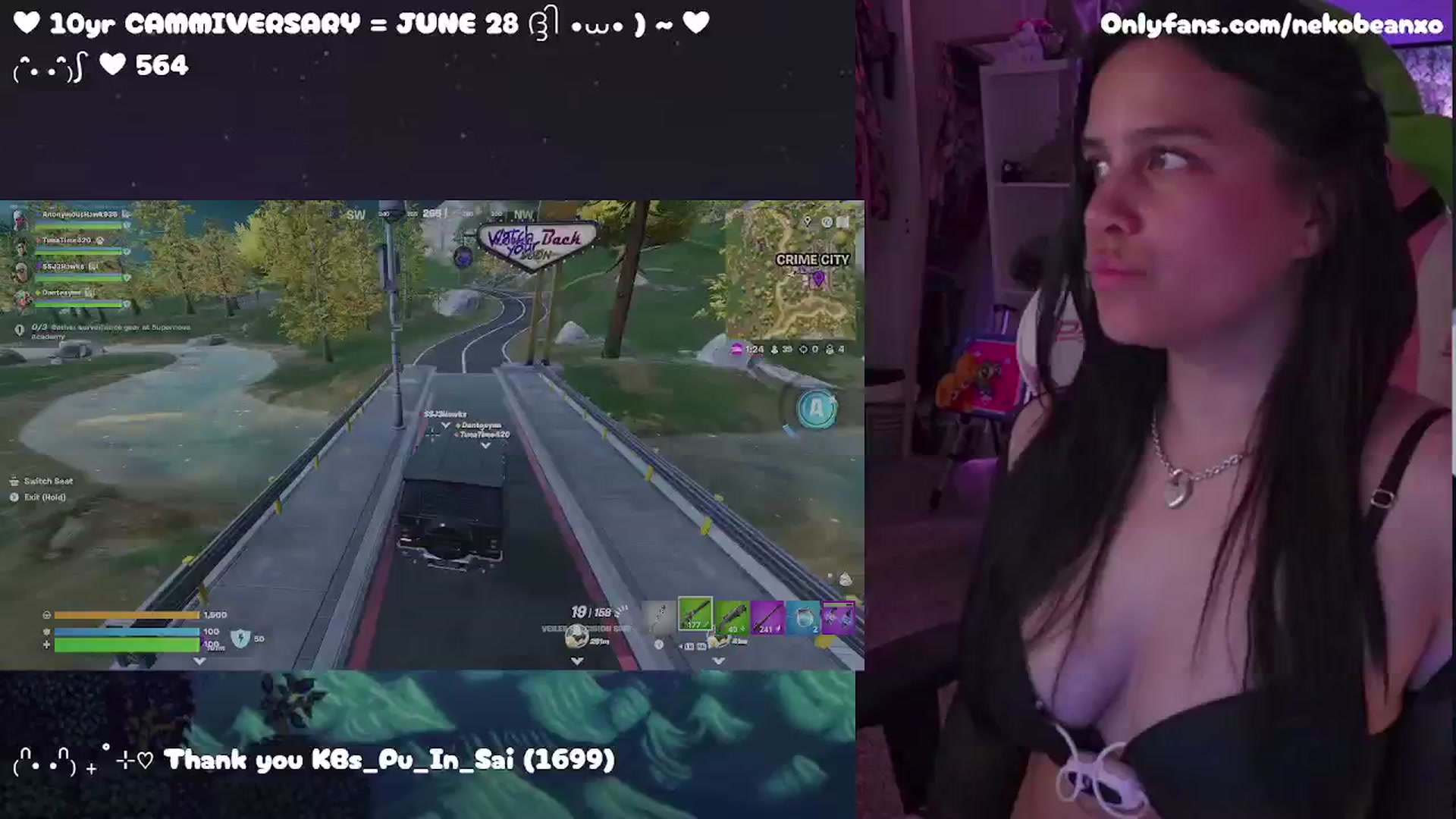 Gallery image thumbnail from Nekobeanxo's myfreecams stream on, 06/18/2025, 05:49 image 7 of 20