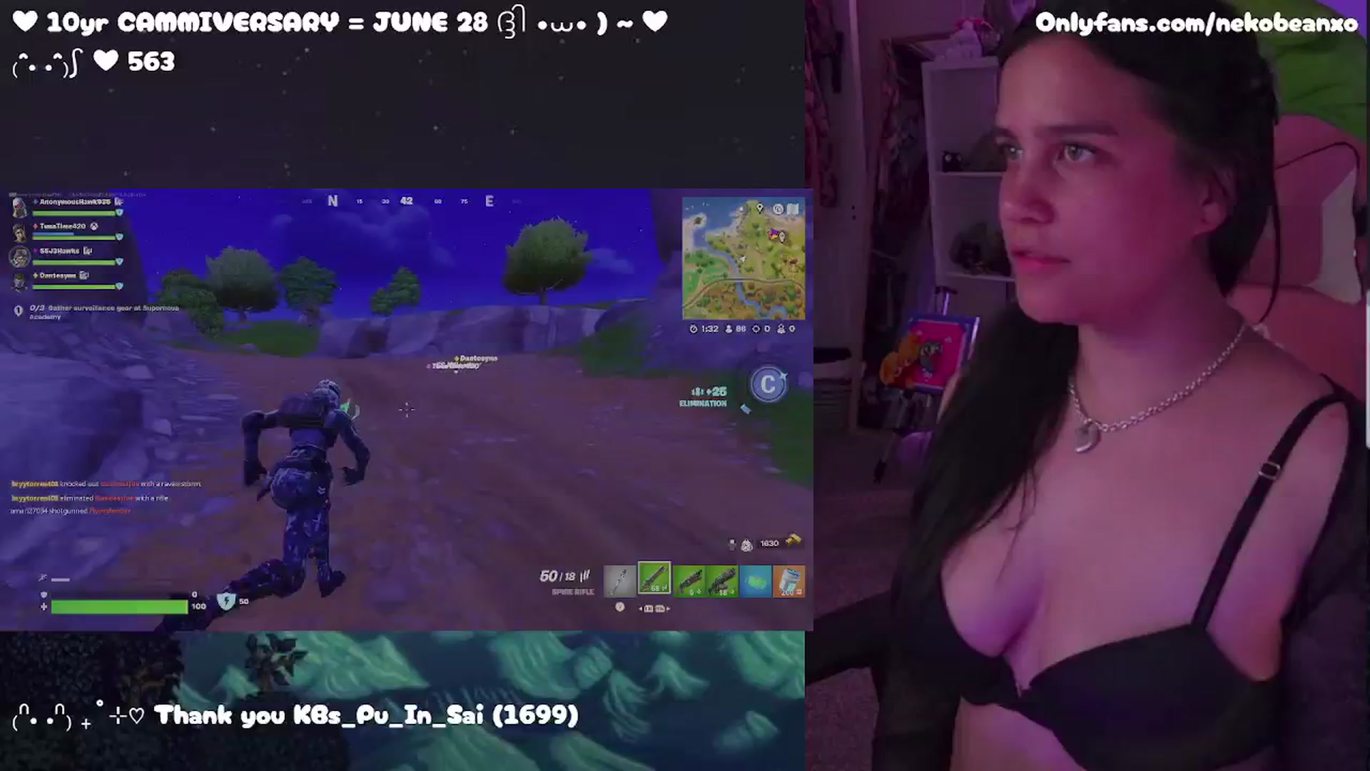Gallery image thumbnail from Nekobeanxo's myfreecams stream on, 06/18/2025, 05:49 image 10 of 20