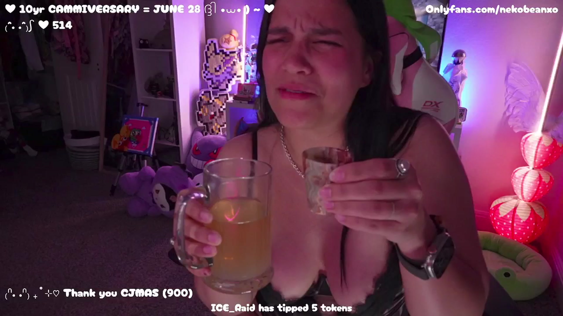 Gallery image thumbnail from Nekobeanxo's myfreecams stream on, 06/19/2025, 05:40 image 1 of 20