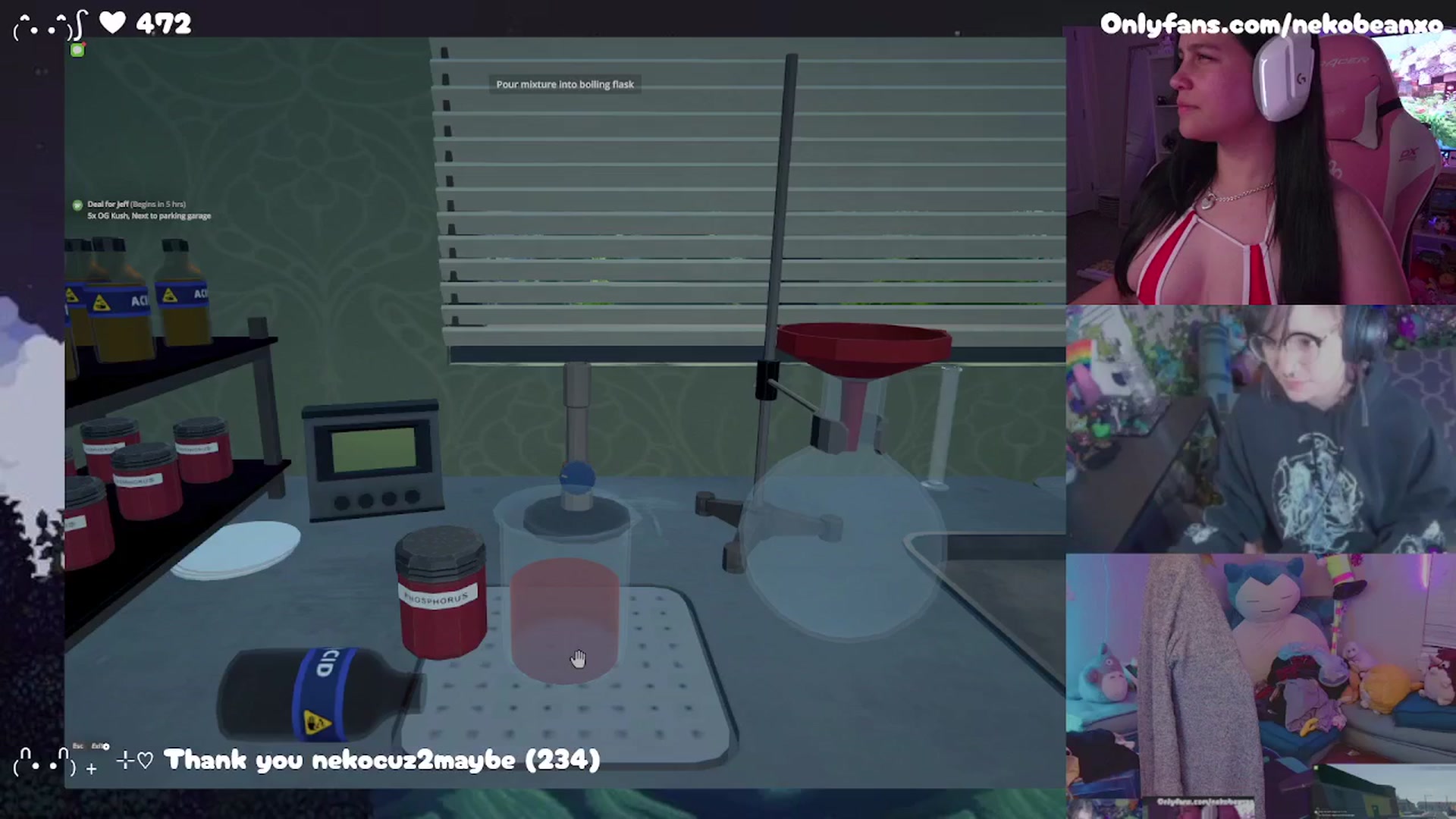Gallery image thumbnail from Nekobeanxo's myfreecams stream on, 07/01/2025, 05:30 image 17 of 20
