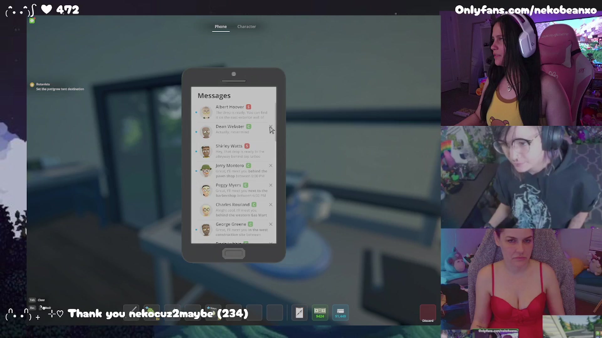 Gallery image thumbnail from Nekobeanxo's myfreecams stream on, 07/01/2025, 05:30 image 6 of 20