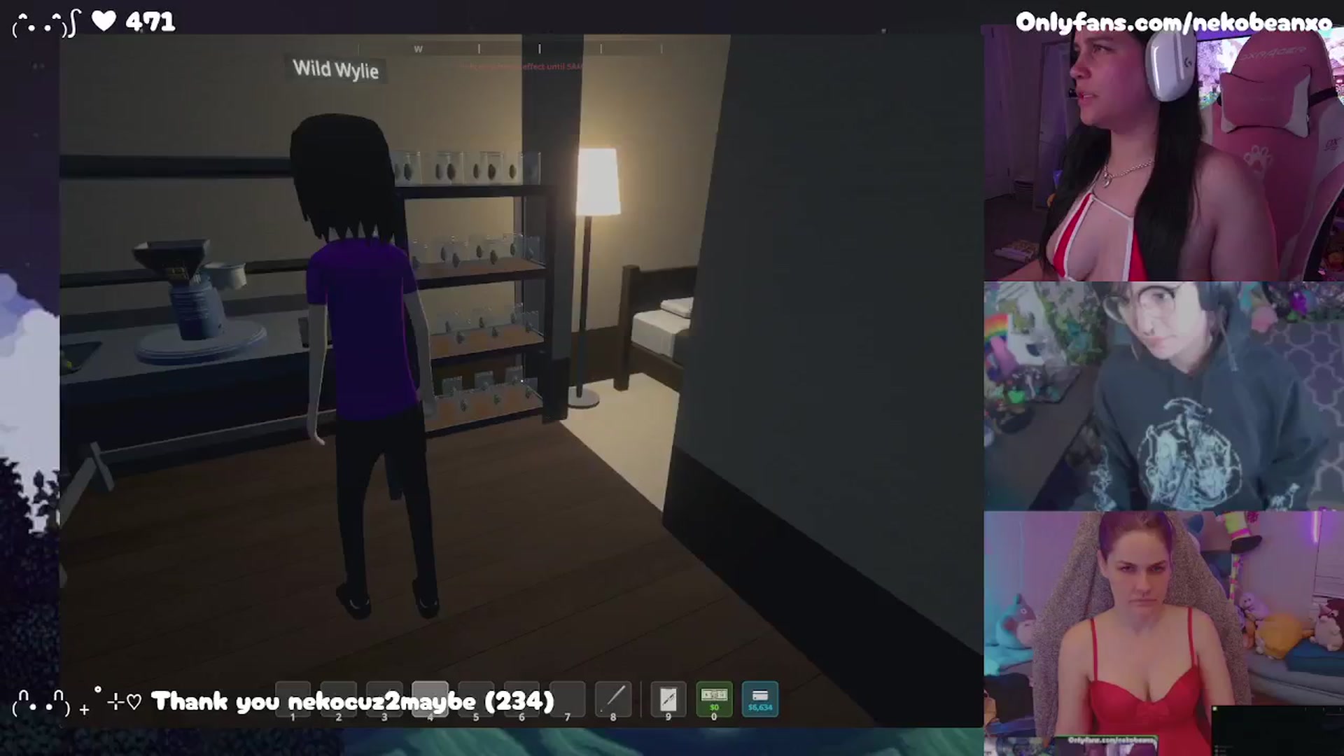 Gallery image thumbnail from Nekobeanxo's myfreecams stream on, 07/01/2025, 05:30 image 15 of 20