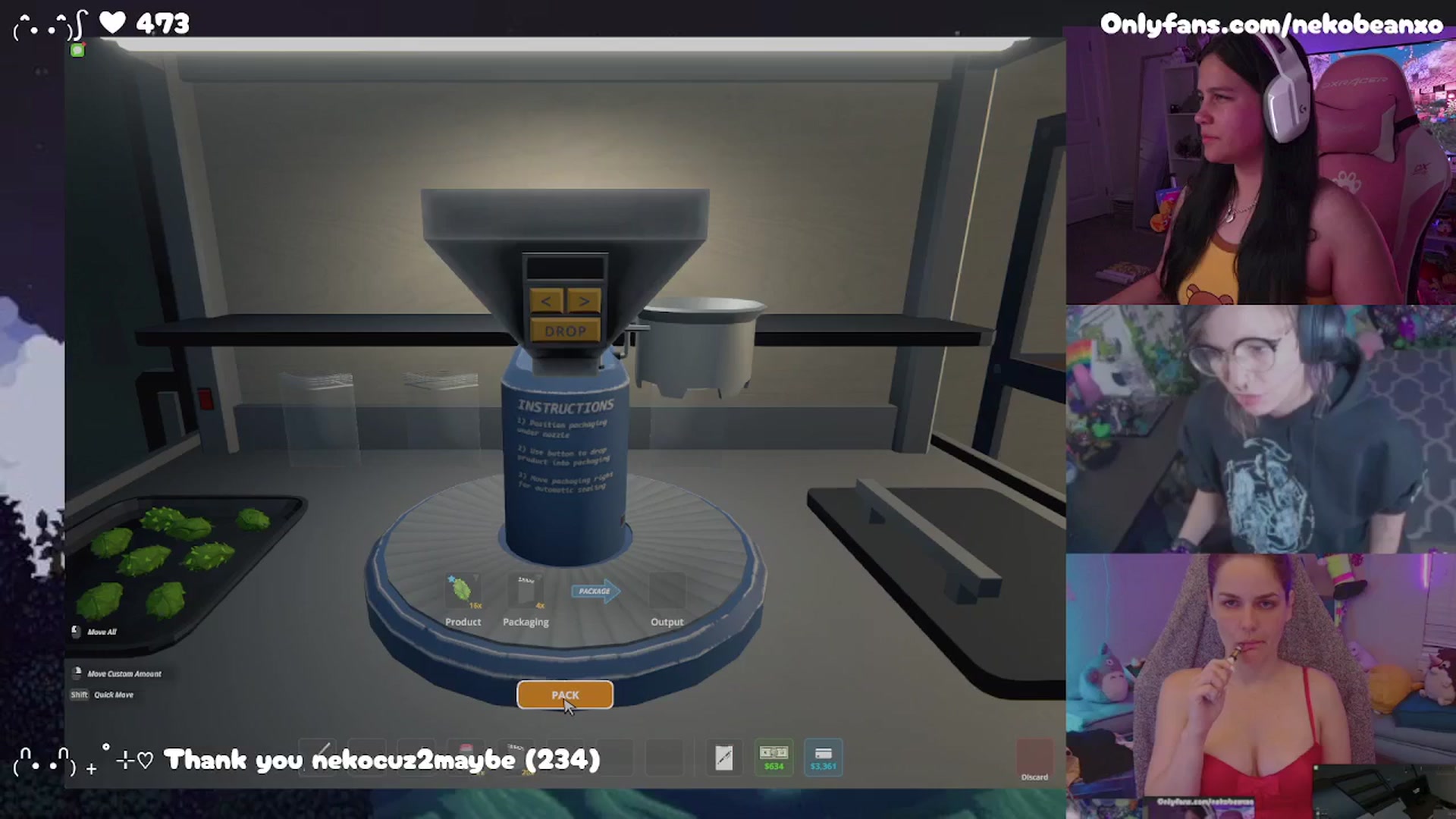 Gallery image thumbnail from Nekobeanxo's myfreecams stream on, 07/01/2025, 05:30 image 7 of 20