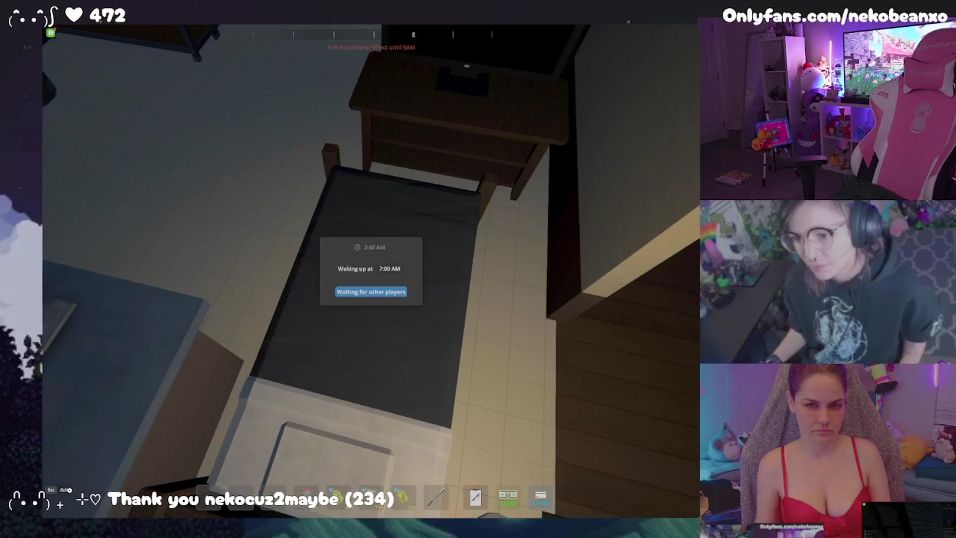 Gallery image thumbnail from Nekobeanxo's myfreecams stream on, 07/01/2025, 05:30 image 10 of 20