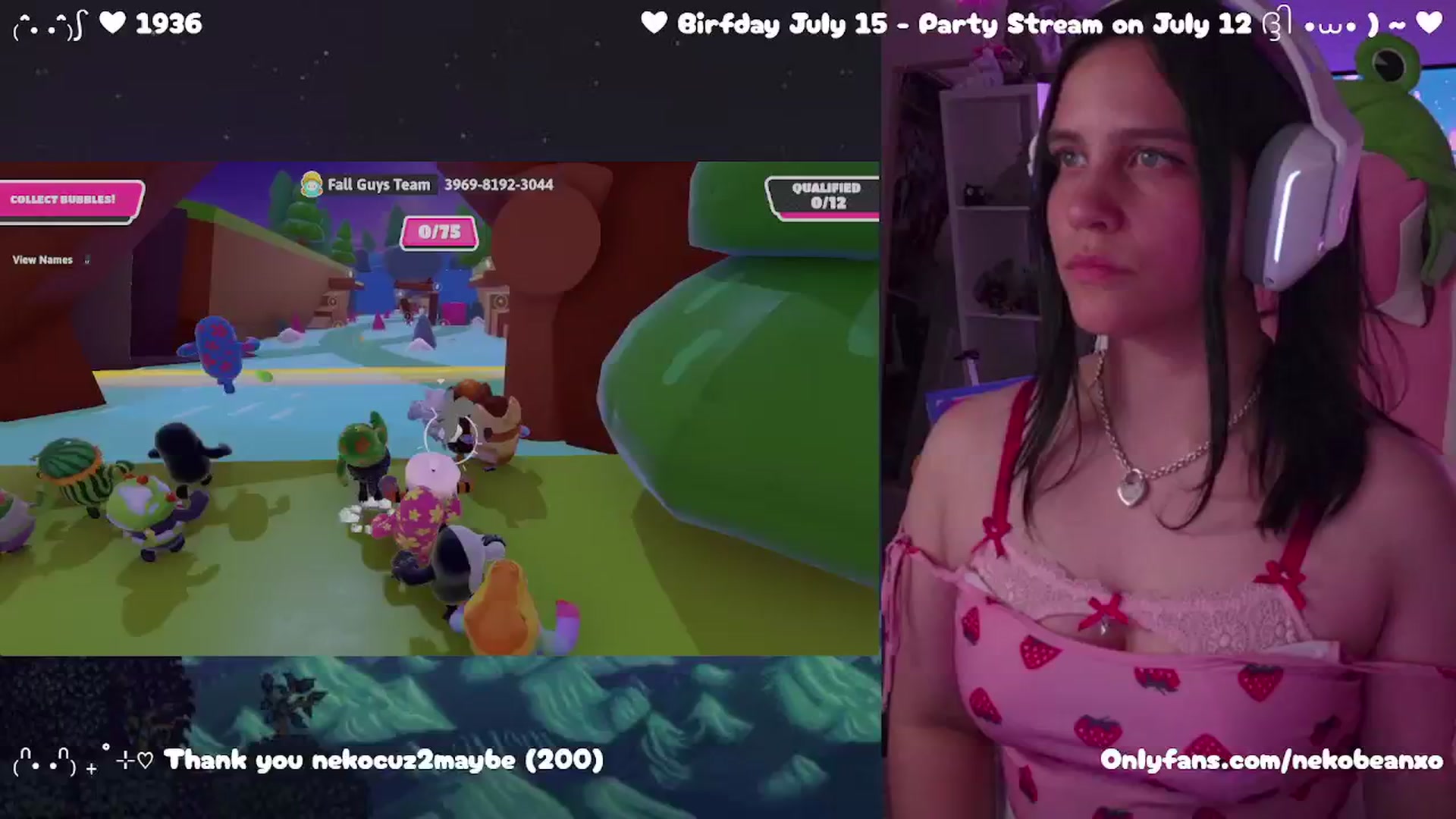 Gallery image thumbnail from Nekobeanxo's myfreecams stream on, 07/03/2025, 05:32 image 9 of 20