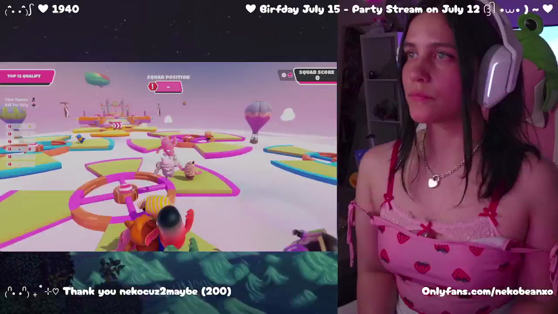 Gallery image thumbnail from Nekobeanxo's myfreecams stream on, 07/03/2025, 05:32 image 12 of 20