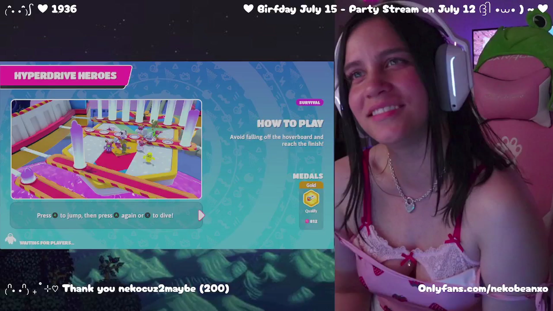 Gallery image thumbnail from Nekobeanxo's myfreecams stream on, 07/03/2025, 05:32 image 19 of 20