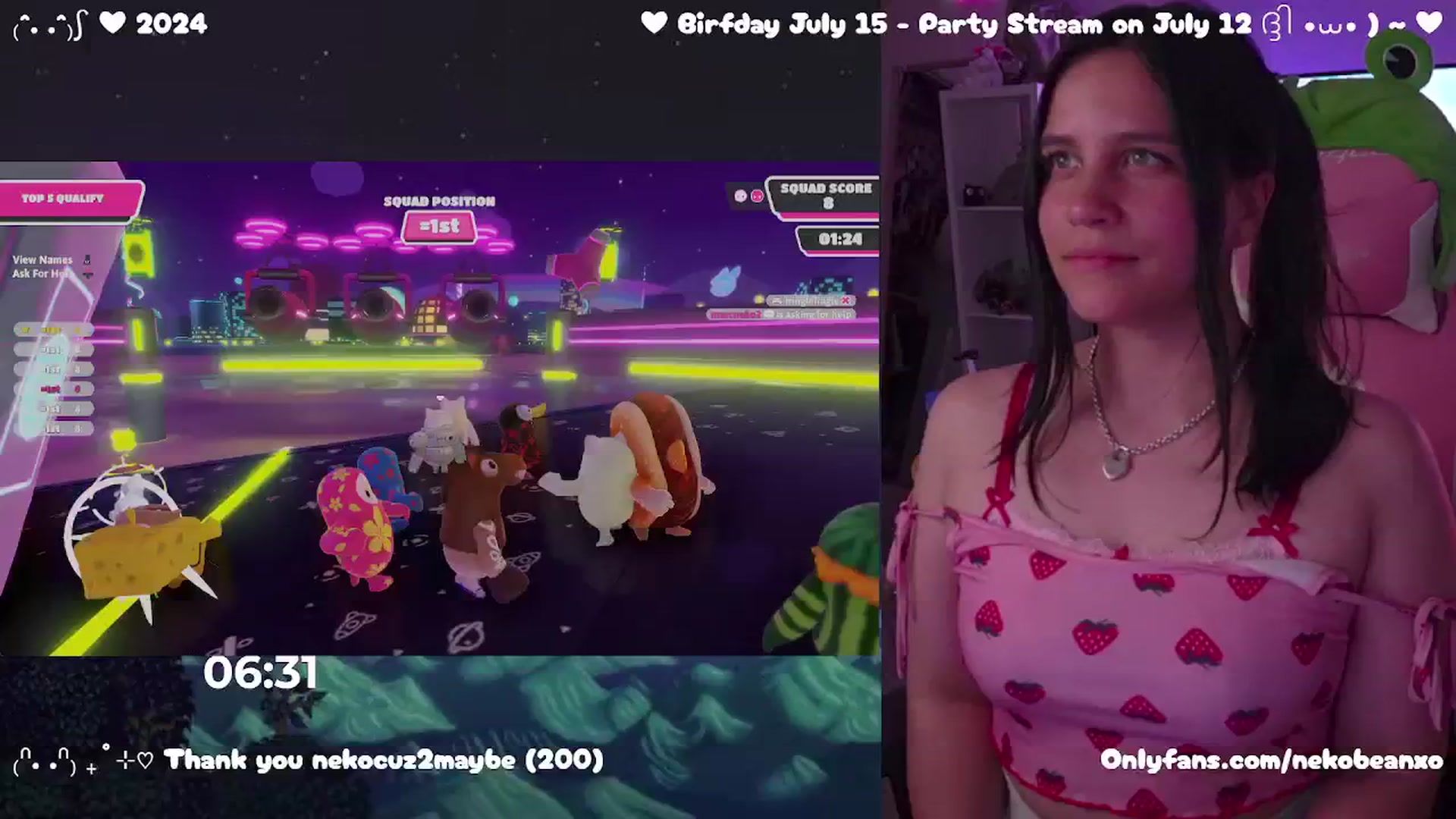 Gallery image thumbnail from Nekobeanxo's myfreecams stream on, 07/03/2025, 05:32 image 6 of 20