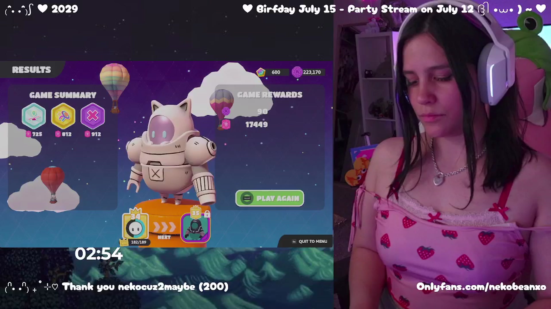 Gallery image thumbnail from Nekobeanxo's myfreecams stream on, 07/03/2025, 05:32 image 7 of 20