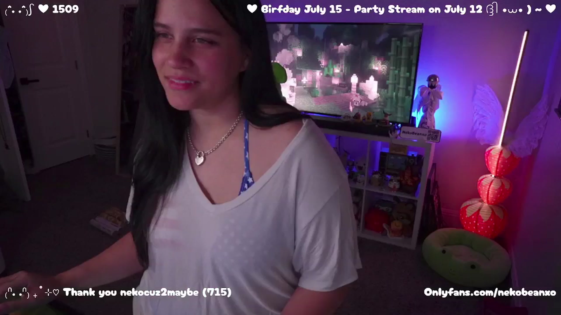 Gallery image thumbnail from Nekobeanxo's myfreecams stream on, 07/04/2025, 06:59 image 5 of 20