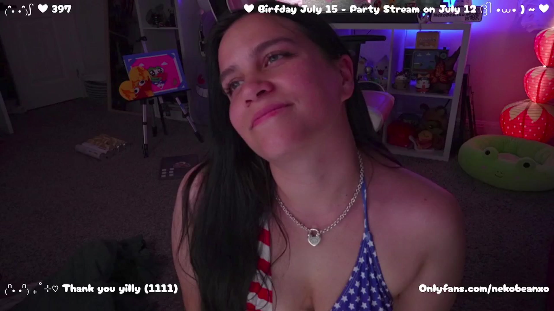 Gallery image thumbnail from Nekobeanxo's myfreecams stream on, 07/04/2025, 06:59 image 19 of 20