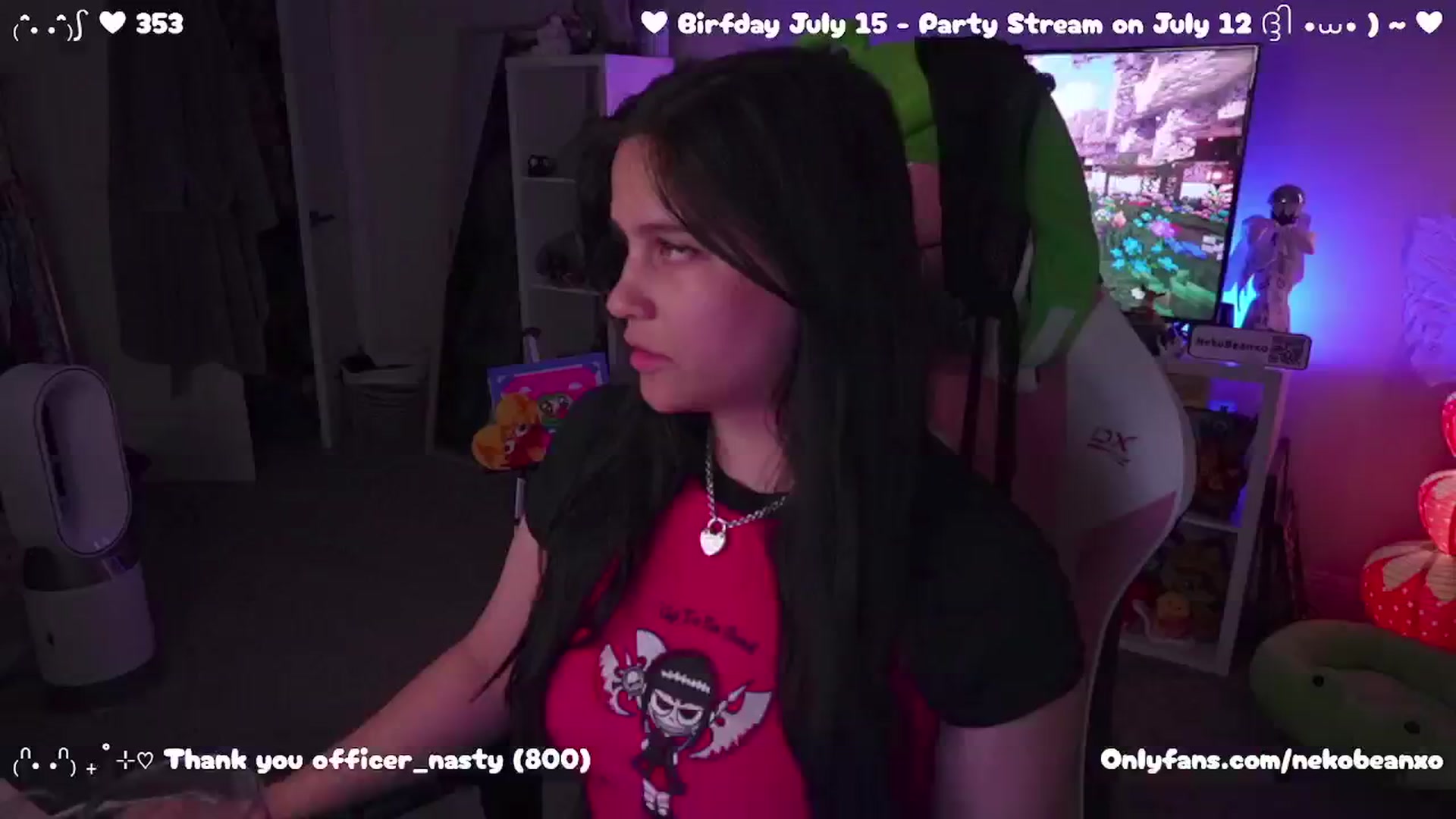 Gallery image thumbnail from Nekobeanxo's myfreecams stream on, 07/11/2025, 05:43 image 7 of 20